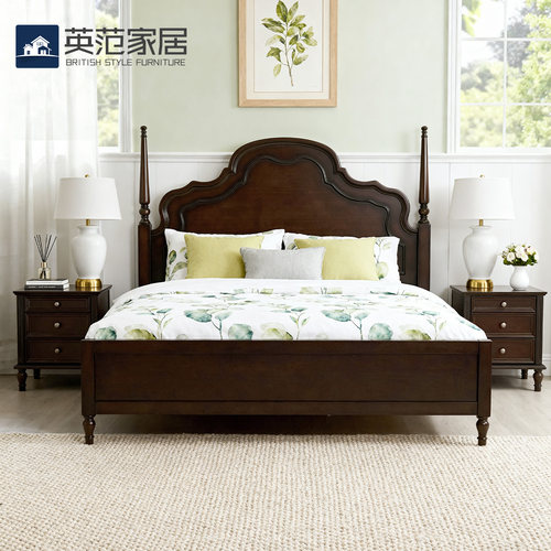 法式床主卧高端大气中古风安娜床