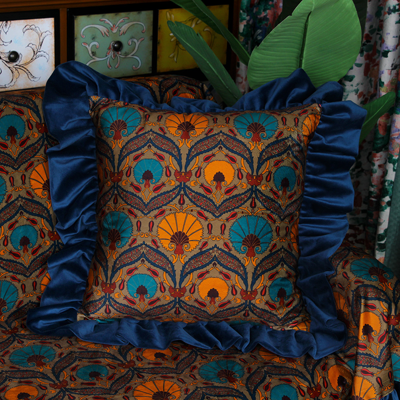 朵忆姿美式轻奢风抱枕靠垫