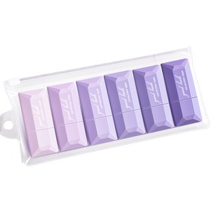 高颜值渐变色修正带学生专用女生涂改带改正带初中生改字改错纠正袋更正文具水笔消字带订正带粉色同色系