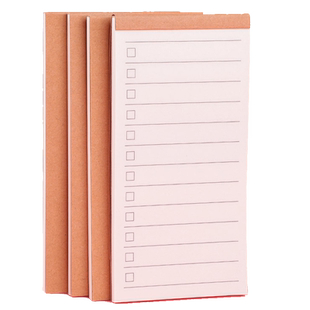 可撕便签本备忘录todolist计划表随身记事本打卡便利贴韩国ins每日任务便利清单网红小本子待办事项神器记事
