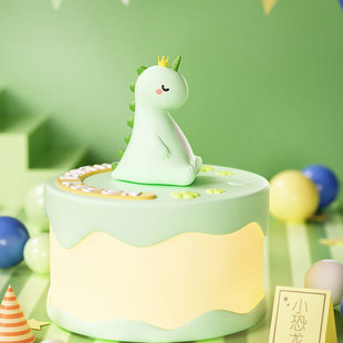 卡通蛋糕灯礼物充电式儿童学生装饰灯创意伴睡灯治愈系8岁生日
