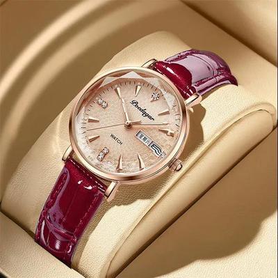 Ladies Quartz Wrist Watches Dress Watch Women Crystal Diamon
