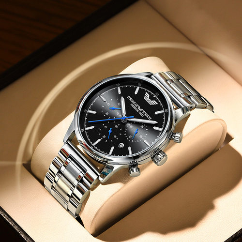 Men's sports watch quartz watches wristwatch功能石英表男表