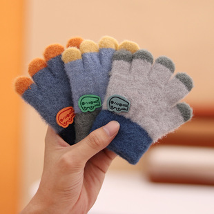 儿童手套五指分指宝宝秋冬款 3岁2保暖婴儿 可爱潮男童女学生加厚1