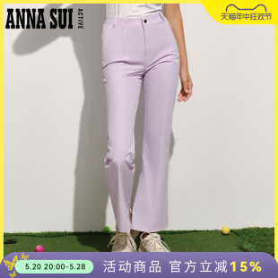 俱乐部系列 ANNA SUI 高弹直筒裤 女裤 休闲运动长裤