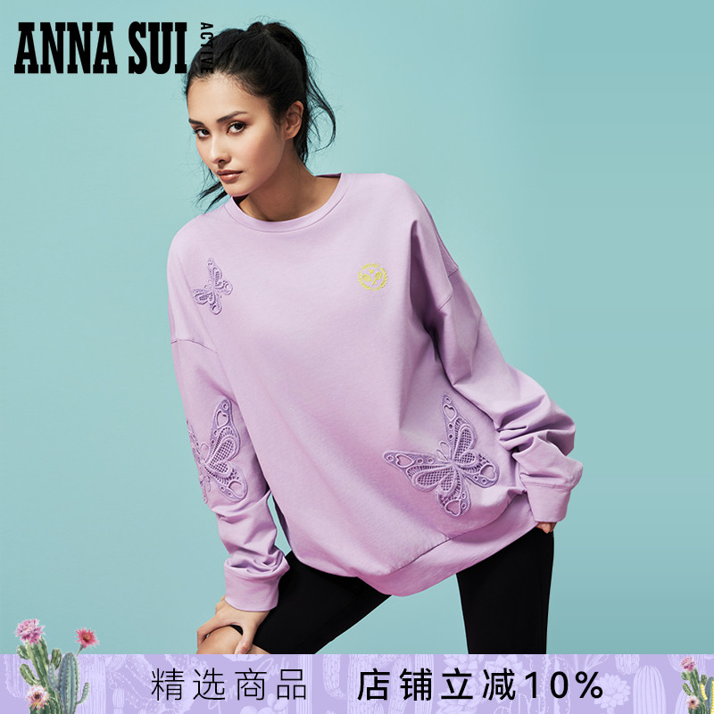 ANNASUI女士长袖卫衣t恤