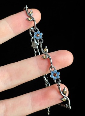 Vintage古着 Glazed orchid手链