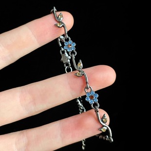 Vintage古着 Glazed orchid手链