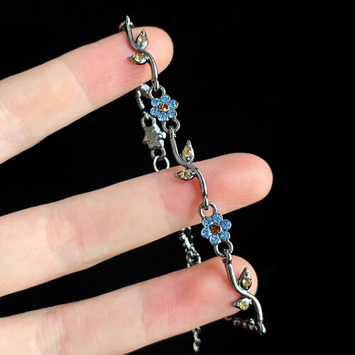 Vintage古着 Glazed orchid手链