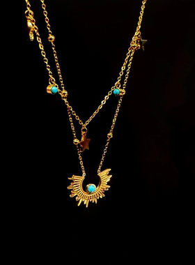 Vintage古着 Lucky light项链