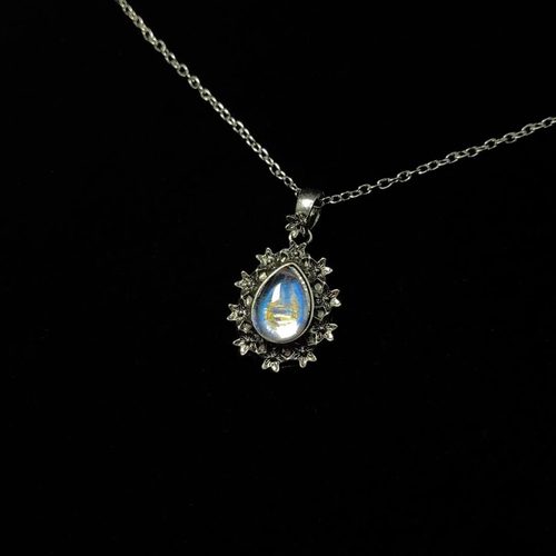 Vintage古着 Flowers and moonlight项链