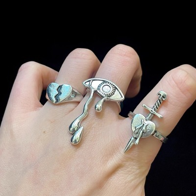 Vintage古着 Tears of judgment戒指