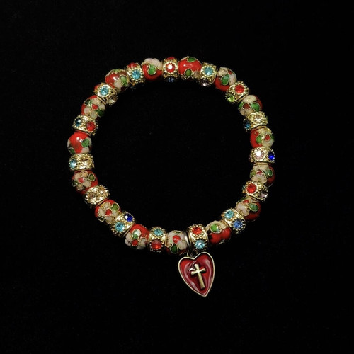 Vintage古着 Red Pearl Gothic手串