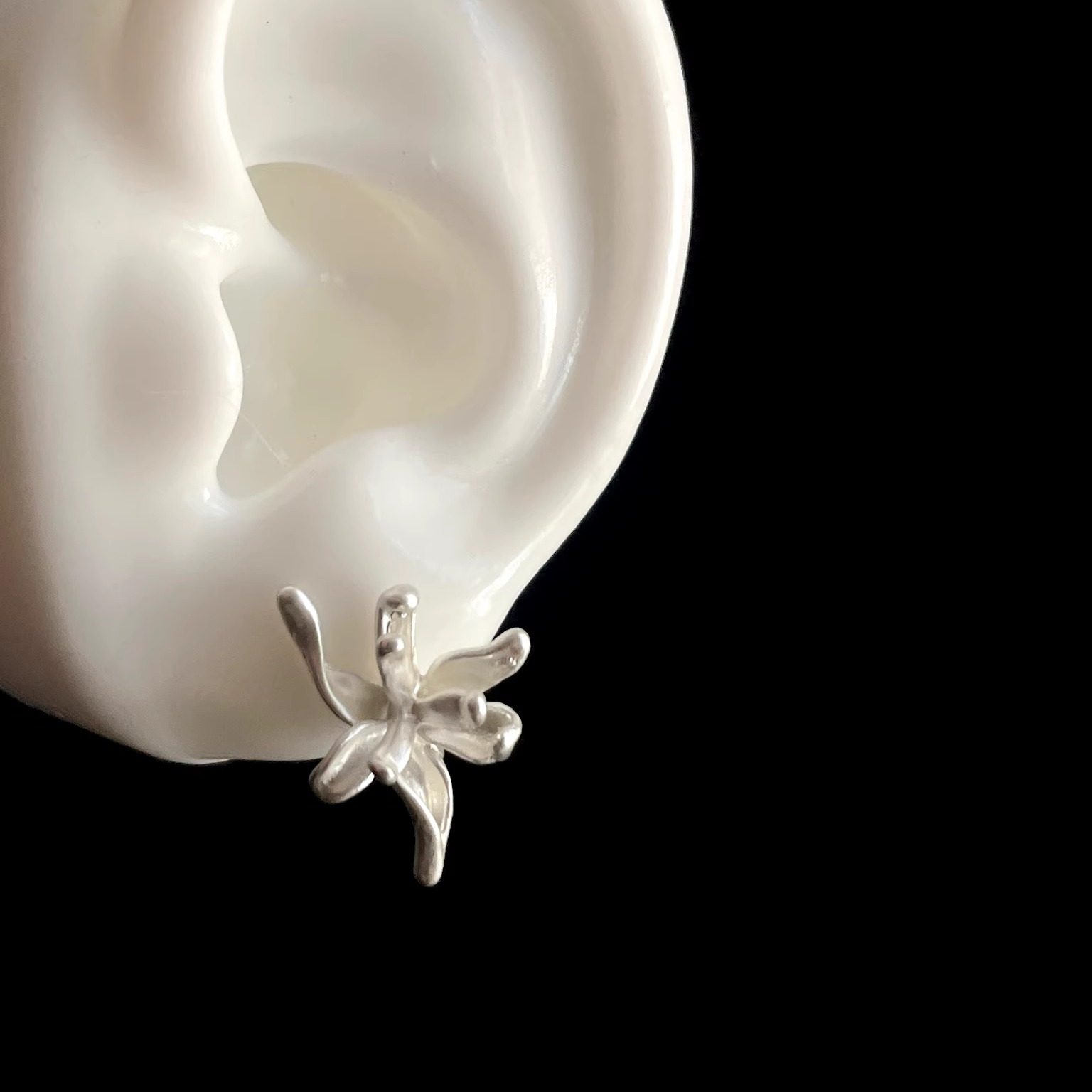 Vintage古着 The Iris Mirrored耳夹