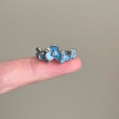 wisteria Vintage古着 Dropping flower戒指