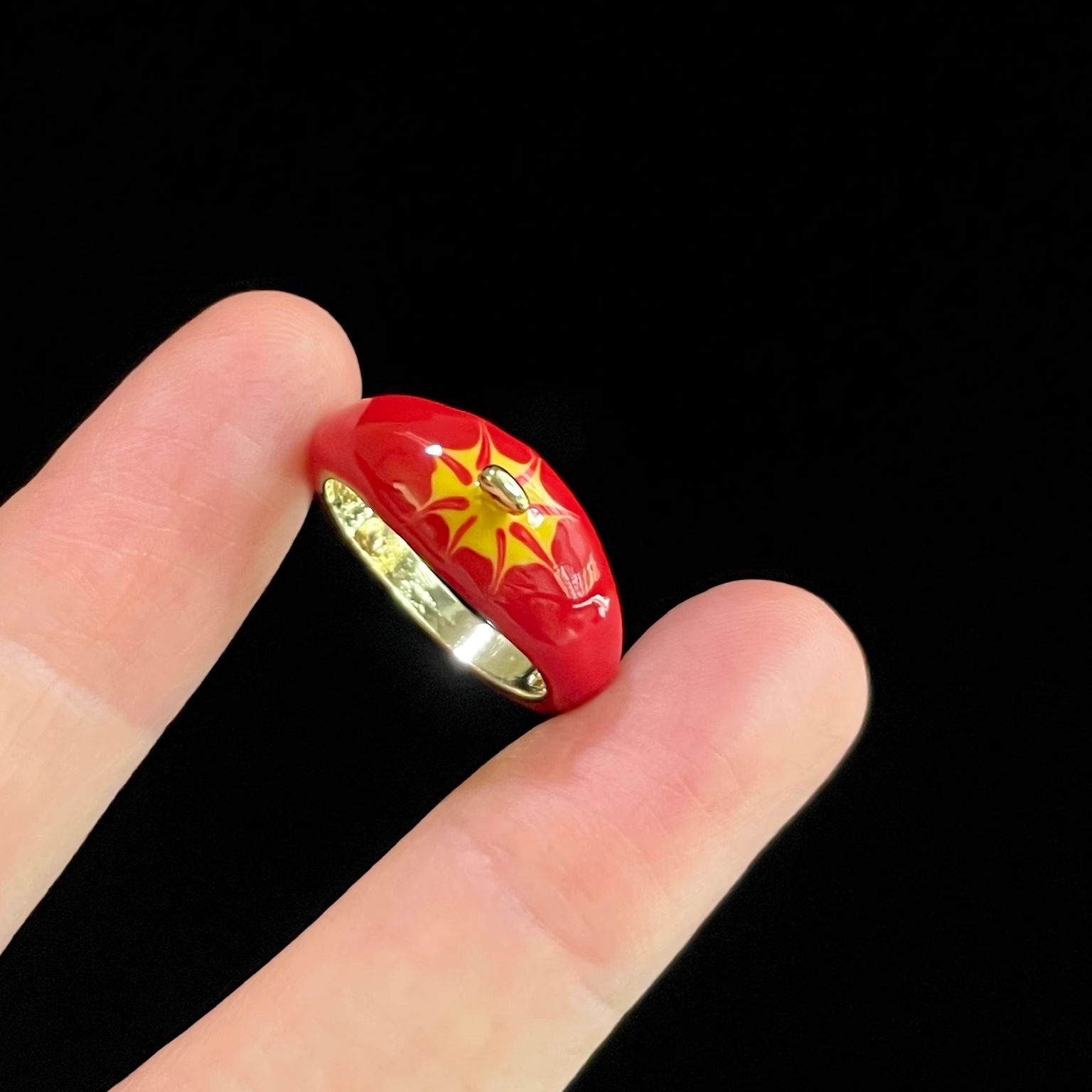 Vintage古着 Blazing Apple戒指