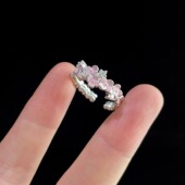 wisteria Vintage古着 Diamond flower戒指