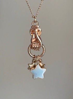 Vintage古着 A Handheld Galaxy项链