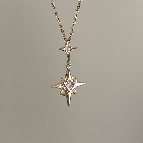 Vintage古着 Star-Eclipse Radiance项链