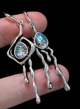 Vintage古着 Drifting on Tearful Seas耳饰