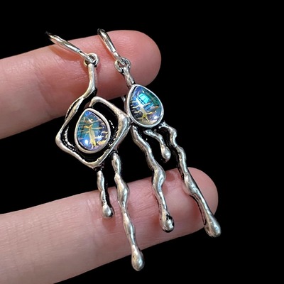 Vintage古着 Drifting on Tearful Seas耳饰