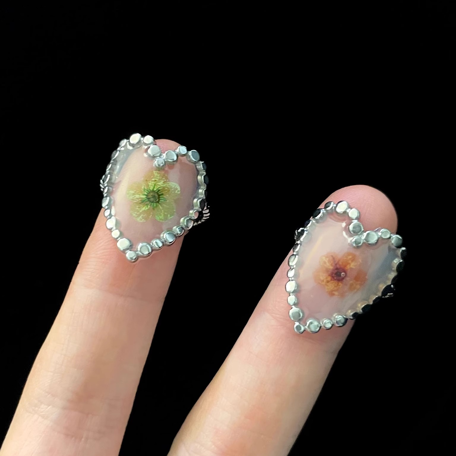 Vintage古着 Bloom's Secret Heart戒指