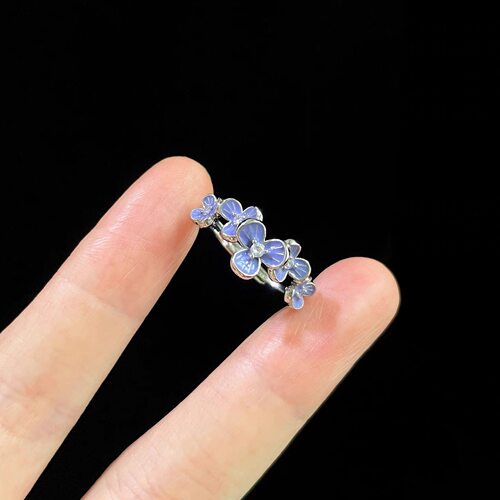 Vintage古着 Dropping wisteria flower戒指
