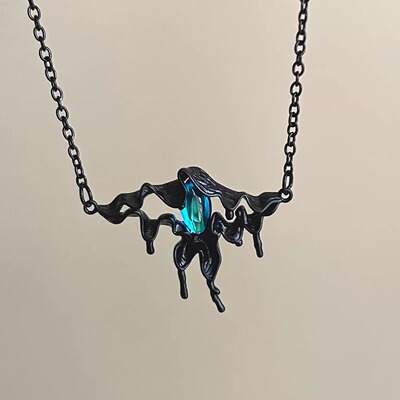 Vintage古着 Assorted Floral Forms项链