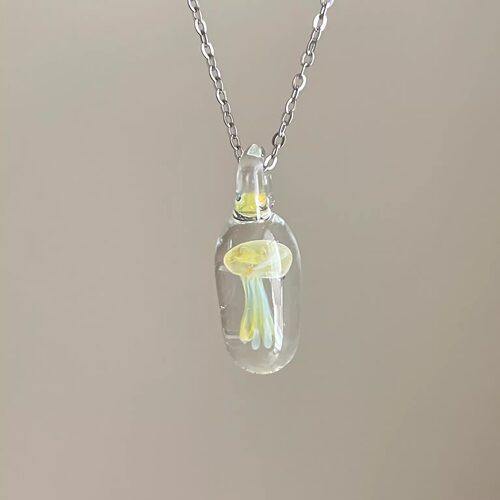 手工 Sea Dream Jellyfish项链