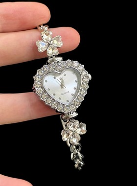 Vintage古着 Four-leaf clover love手表