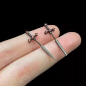 Dancing Vintage古着 Double Sword耳饰