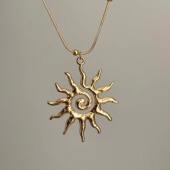 Vintage古着 fate项链 The sun