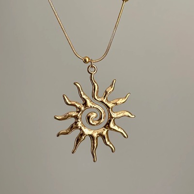 Vintage古着 The sun of fate项链