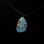 Divine Vintage古着 Bohemian Tree项链