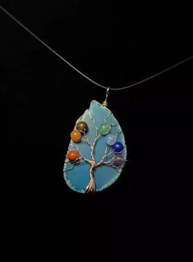 Vintage古着 Bohemian Divine Tree项链