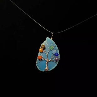 Vintage古着 Bohemian Divine Tree项链