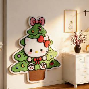 毛毡板毛毡墙贴圣诞树墙面幼儿园环创作品展示板软木板挂墙免打孔照片墙背景板照片展示墙创意毛粘板diy装饰