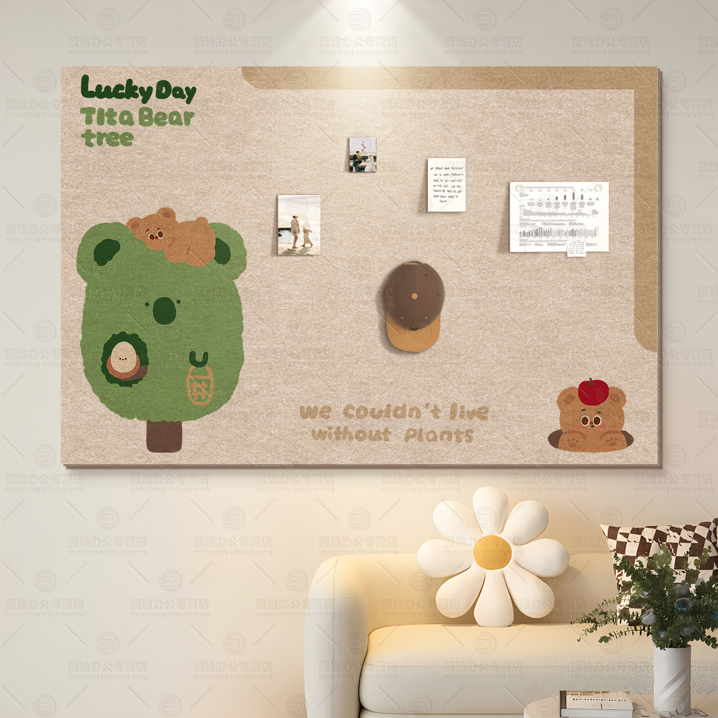 毛毡板照片墙背景板软木装饰板墙面组合拍立得相框展示创意留言板,文具电教/文化用品/商务用品,软木板/照片板/毛毡板,淘宝优惠券,粉丝福利购,淘宝优惠卷