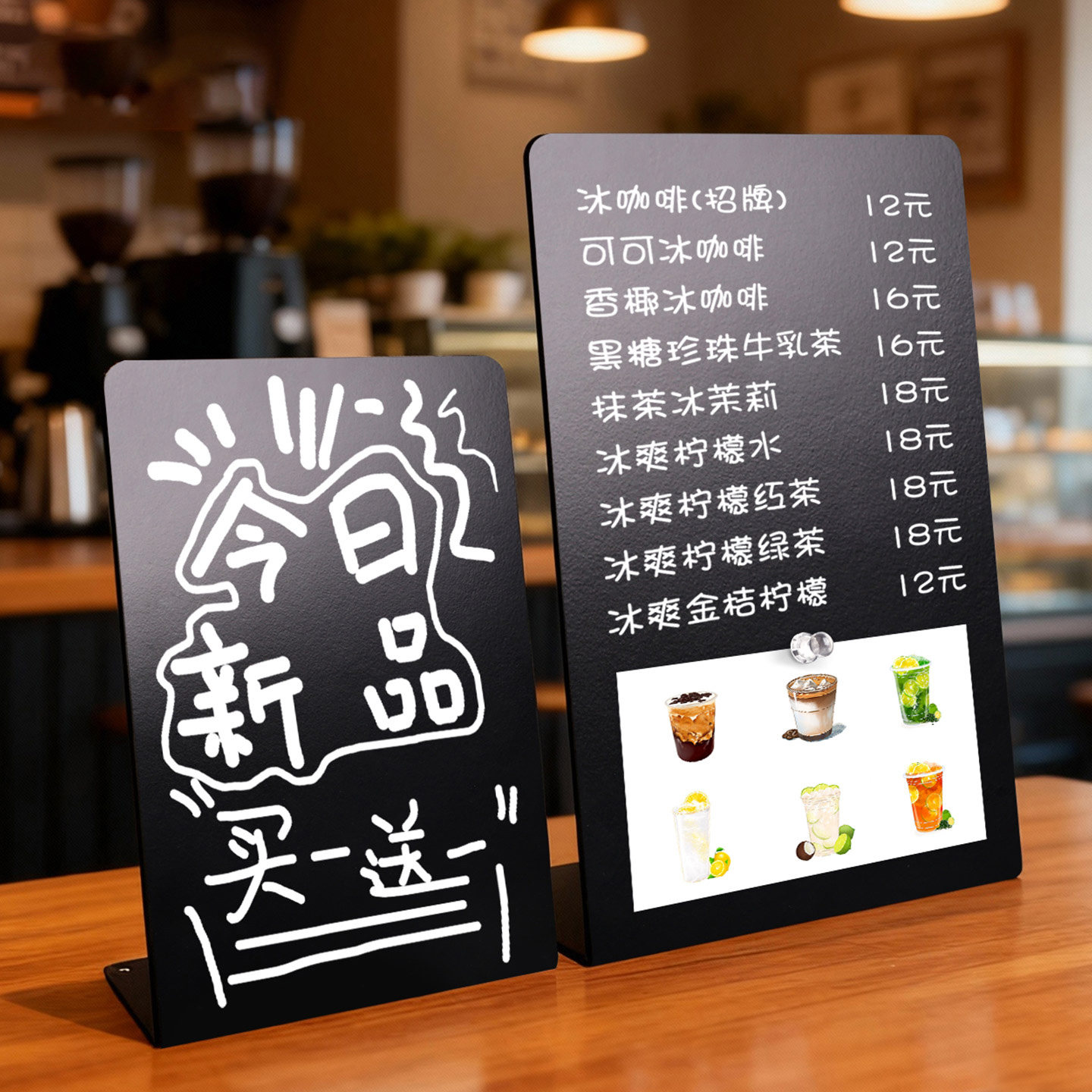 台式磁吸展示板桌面留言板手写小黑板展示牌冰箱贴金属板便签夹照片夹立牌备忘录提示板工位记事板台卡价格牌,文具电教/文化用品/商务用品,白板,淘宝优惠券,粉丝福利购,淘宝优惠卷