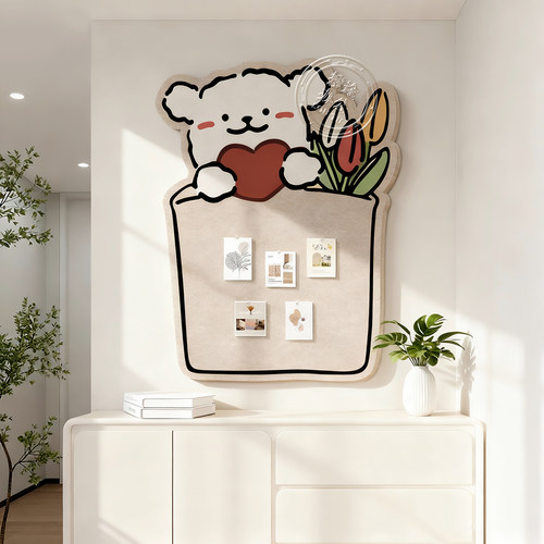 毛毡板墙贴照片墙展示墙背景板