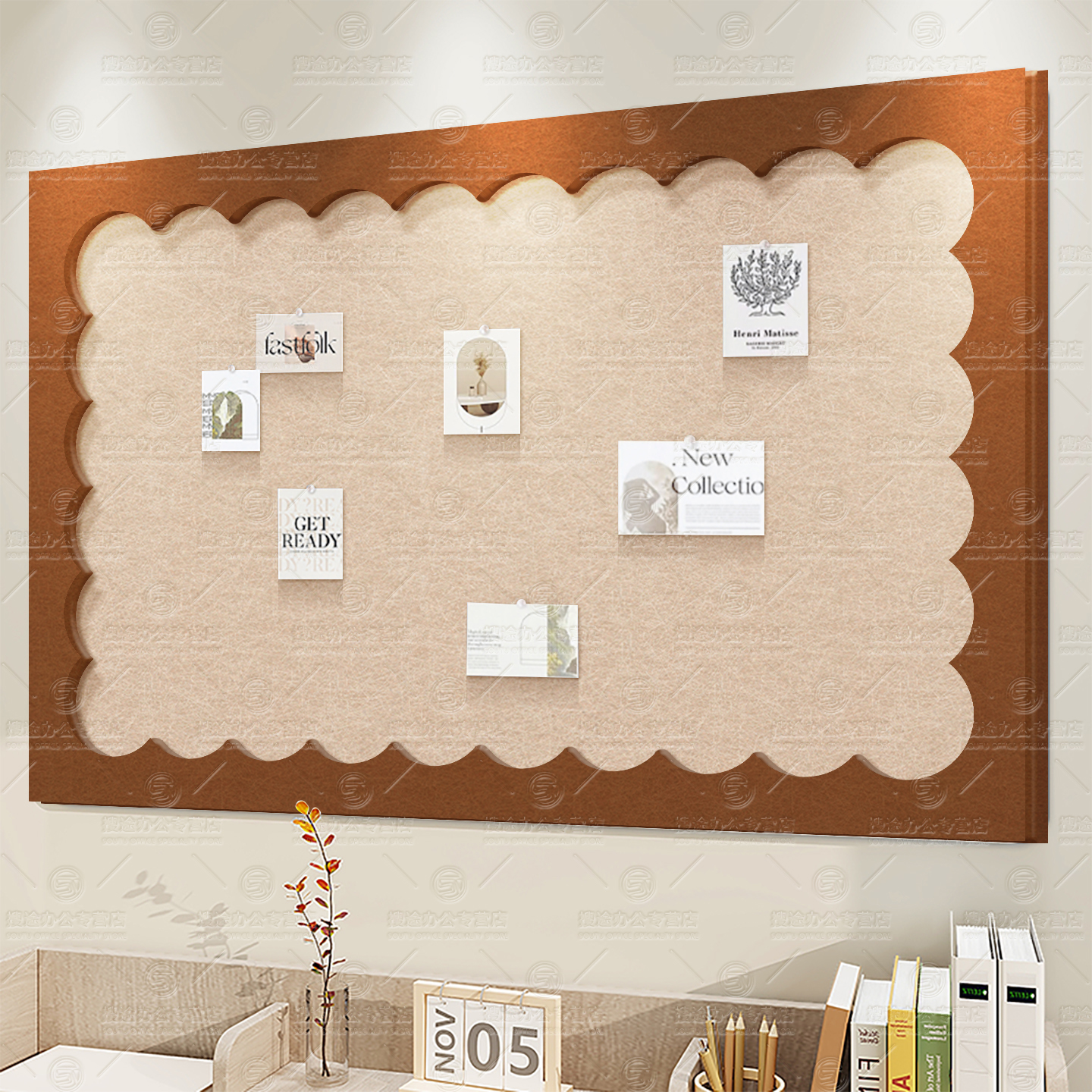 毛毡板照片墙背景板挂墙面拍立得照片展示墙羊毛毡版墙贴幼儿园软