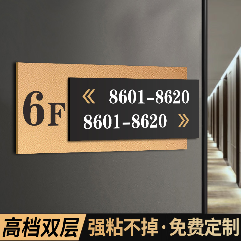 指示牌引路牌定制亚克力