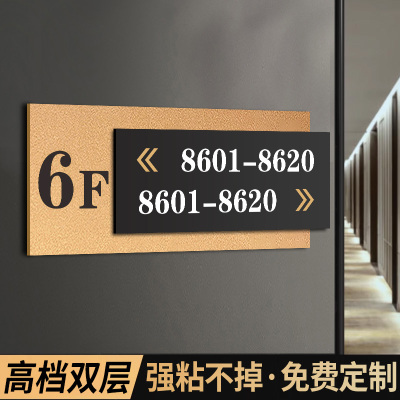 指示牌引路牌定制亚克力