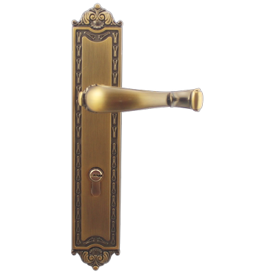 黄古铜欧式大木门锁大厅课堂锁体