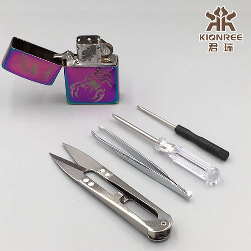 君瑞煤油打火机配件更换工具套装