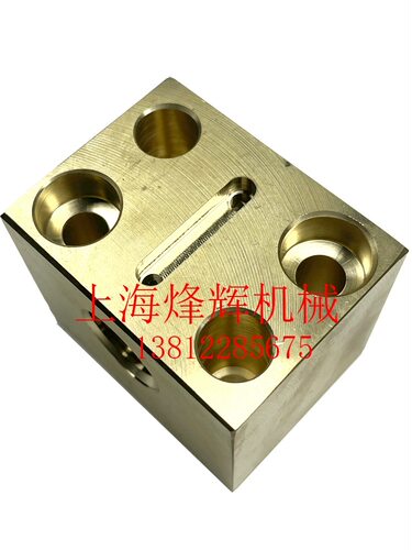 无锡机床1040无心磨床配件进给丝杆铜螺母66*50*54小丝杆铜座