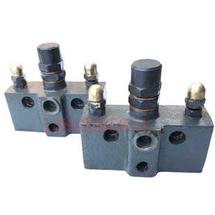 M7130导轨分油器 M7130磨床导轨分配阀 杭州M7132平面磨床配件