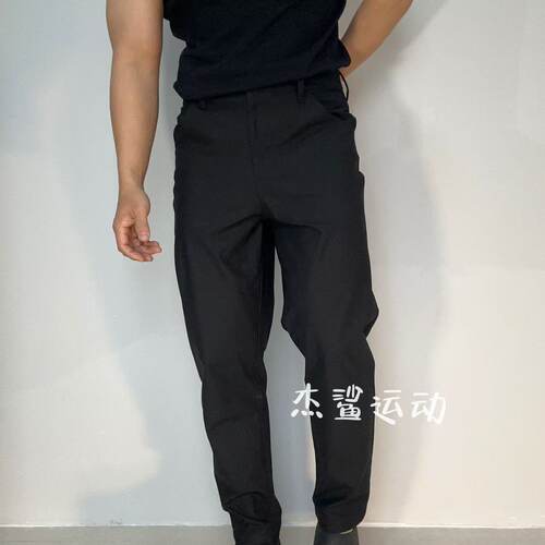 限量款牛货GYMSHARK男运动休闲日常百搭款纯色小直筒弹性西裤