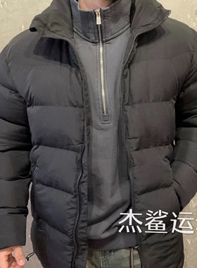 特价清仓GYMSHARK RESTORE JACKET秋冬运动休闲保暖拉链棉服外套