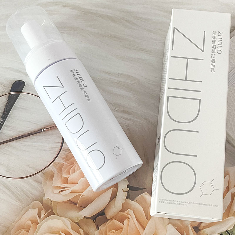 致朵清柔润泡慕斯洁面乳深层清洁补水保湿收缩毛孔温和控油洗面奶